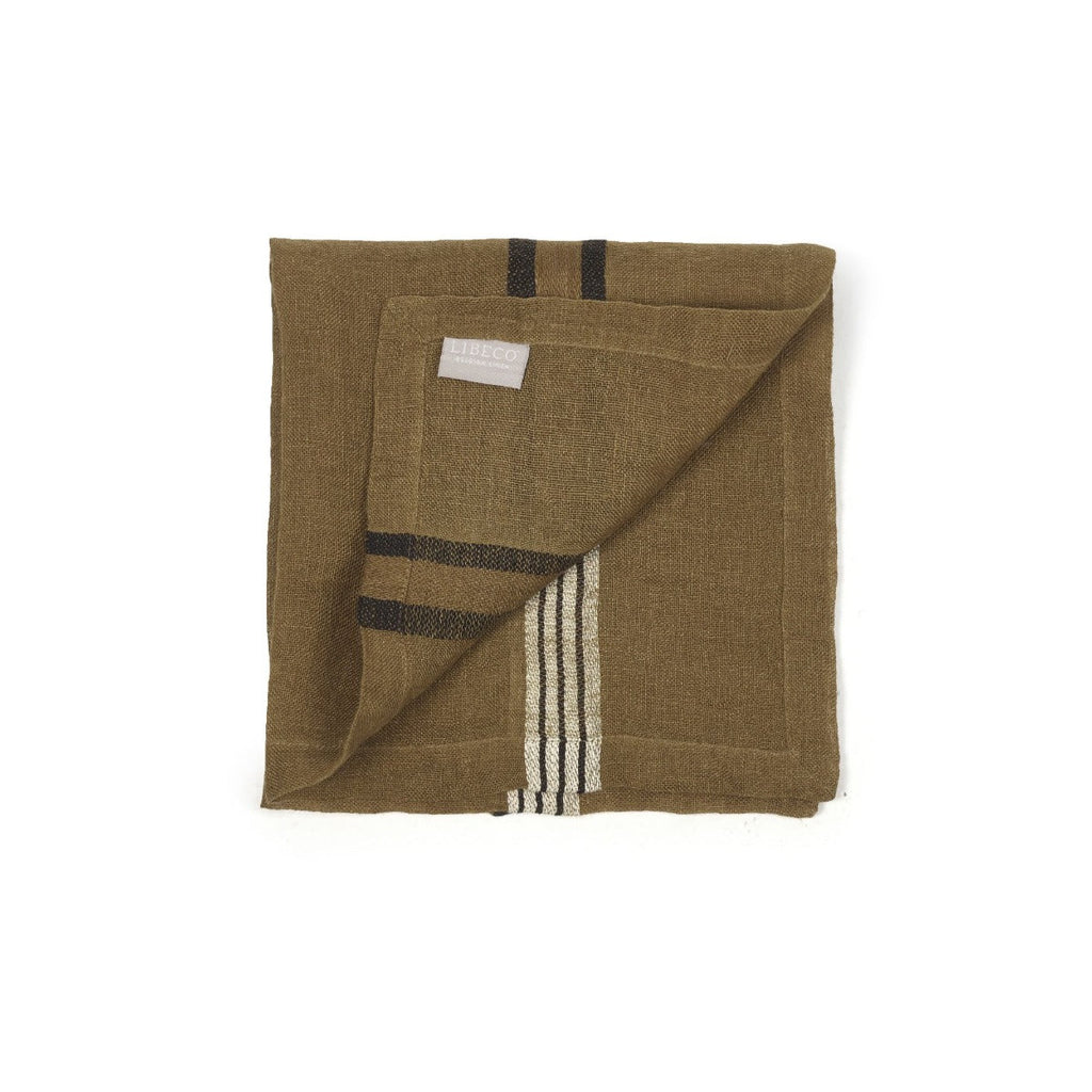 locomotive belgian linen napkin by Libeco at adorn.house 