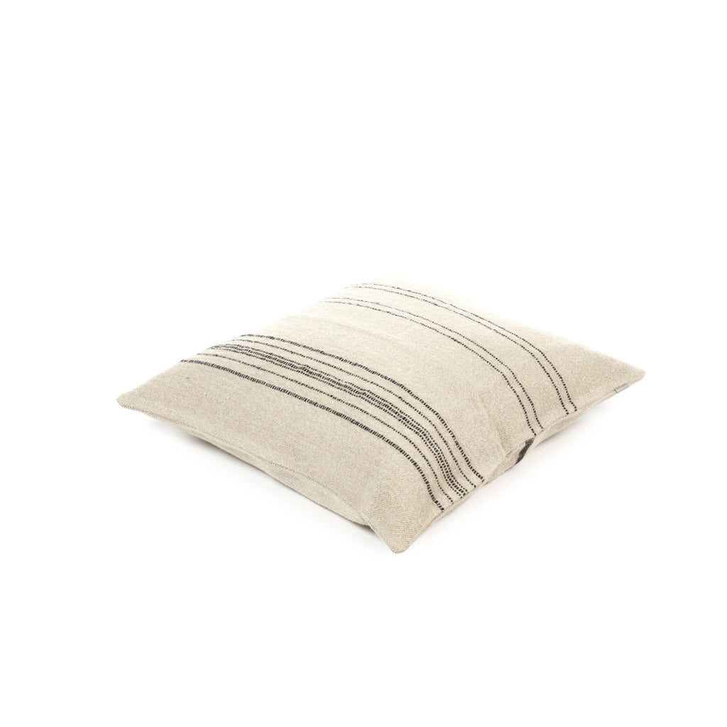 moroccan stripe cushion cover wool linen pillow cover pillow case and sham by libeco on adorn.house