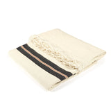 the patagonian stripe linen coverlet by libeco on adorn.house