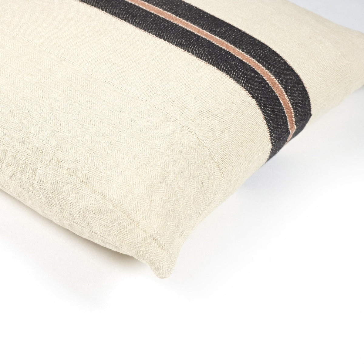 the patagonian stripe linen pillow cover by libeco on adorn.house