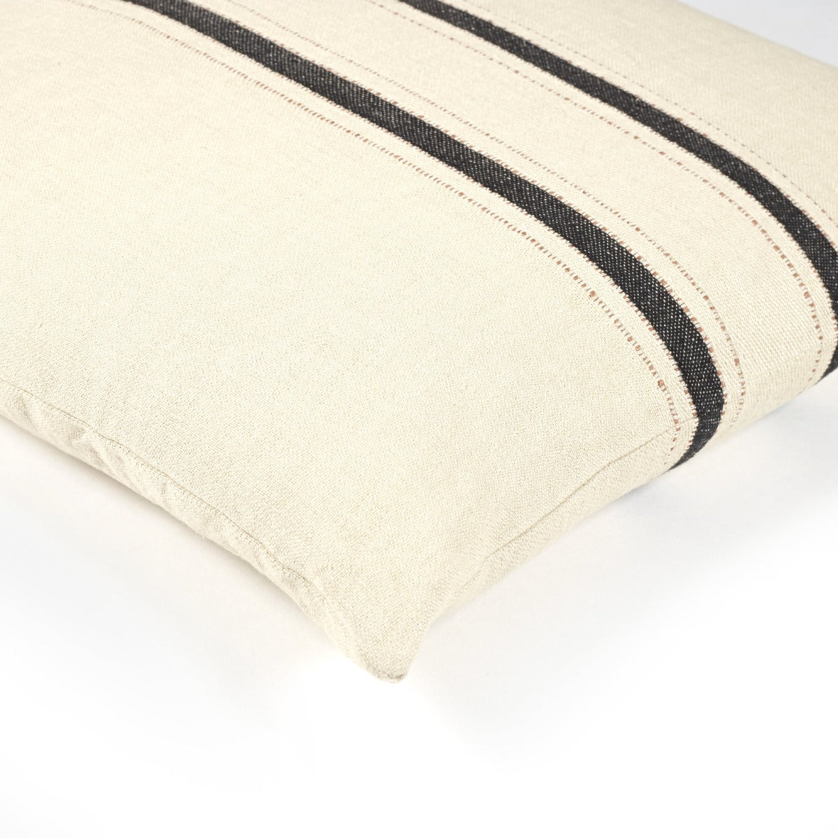the patagonian stripe linen pillow cover by libeco on adorn.house