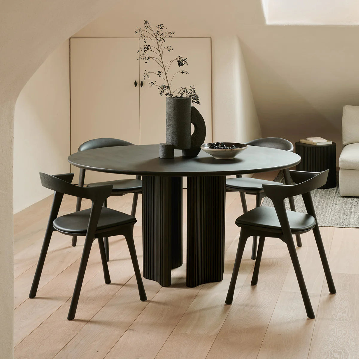 roller max dining table by ethnicraft at adorn.house