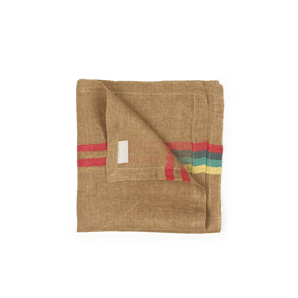 yukon napkin belgian linen by Libeco at adorn.house