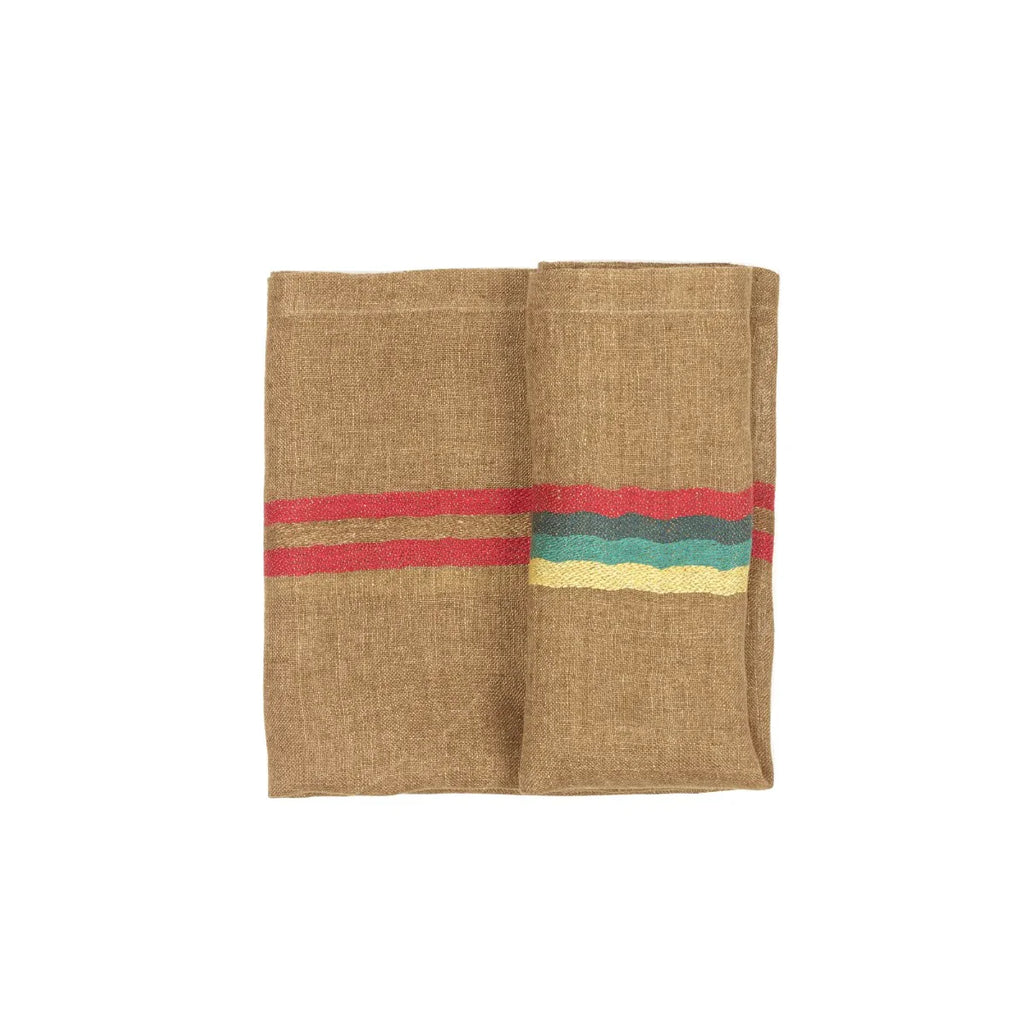yukon napkin belgian linen by Libeco at adorn.house