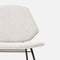 lean lounge chair ivory