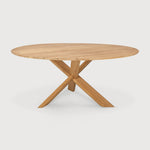 circle outdoor dining table by ethnicraft at adorn.house