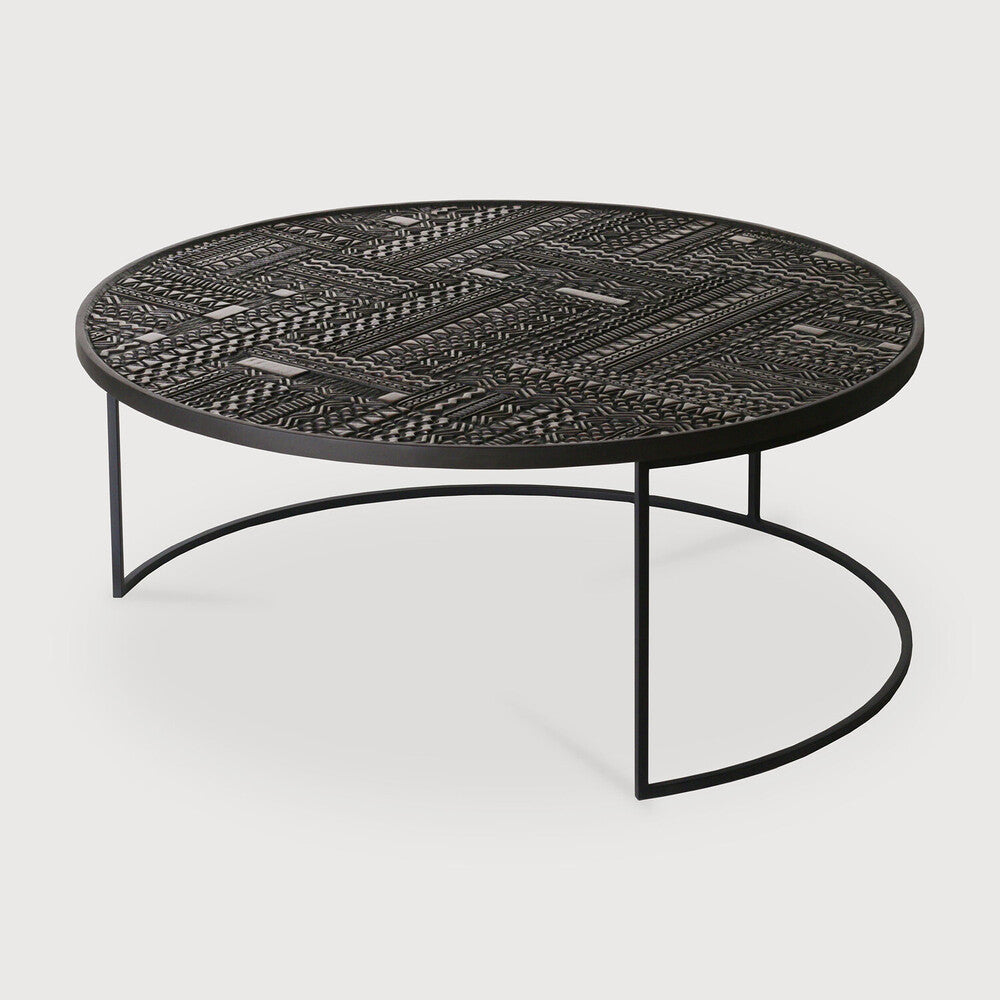tabwa nesting coffee table set by ethnicraft on adorn.house