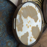 organic tribal quest glass tray by ethnicraft at adorn.house