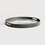 organic tribal quest glass tray by ethnicraft at adorn.house