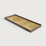 gold leaf valet tray by ethnicraft at adorn.house