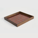 pumpkin squares glass tray by ethnicraft at adorn.house