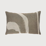 abstract detail indoor/outdoor pillow by Ethnicraft at adorn.house 
