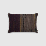 dark tulum indoor/outdoor pillow by ethnicraft at adorn.house 