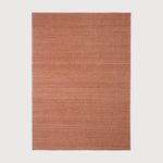 nomad kilim terracotta rug by ethnicraft at adorn.house