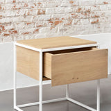 monolit bedside table by ethnicraft at adorn.house