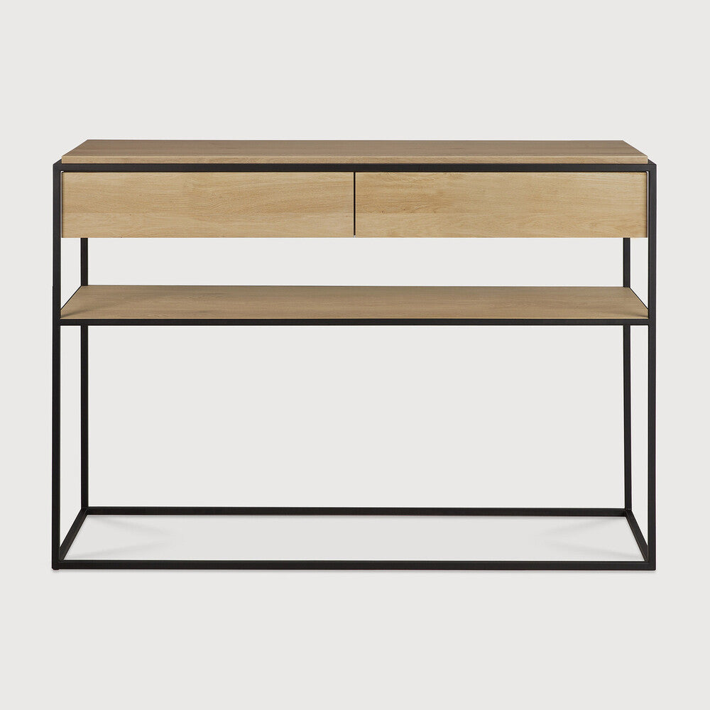  monolit console by ethnicraft at adorn.house