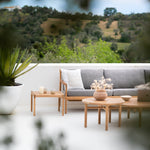 lines indoor/outdoor pillow by ethnicraft at adorn.house  Edit alt text
