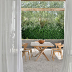 mikado outdoor dining table by ethnicraft at adorn.house