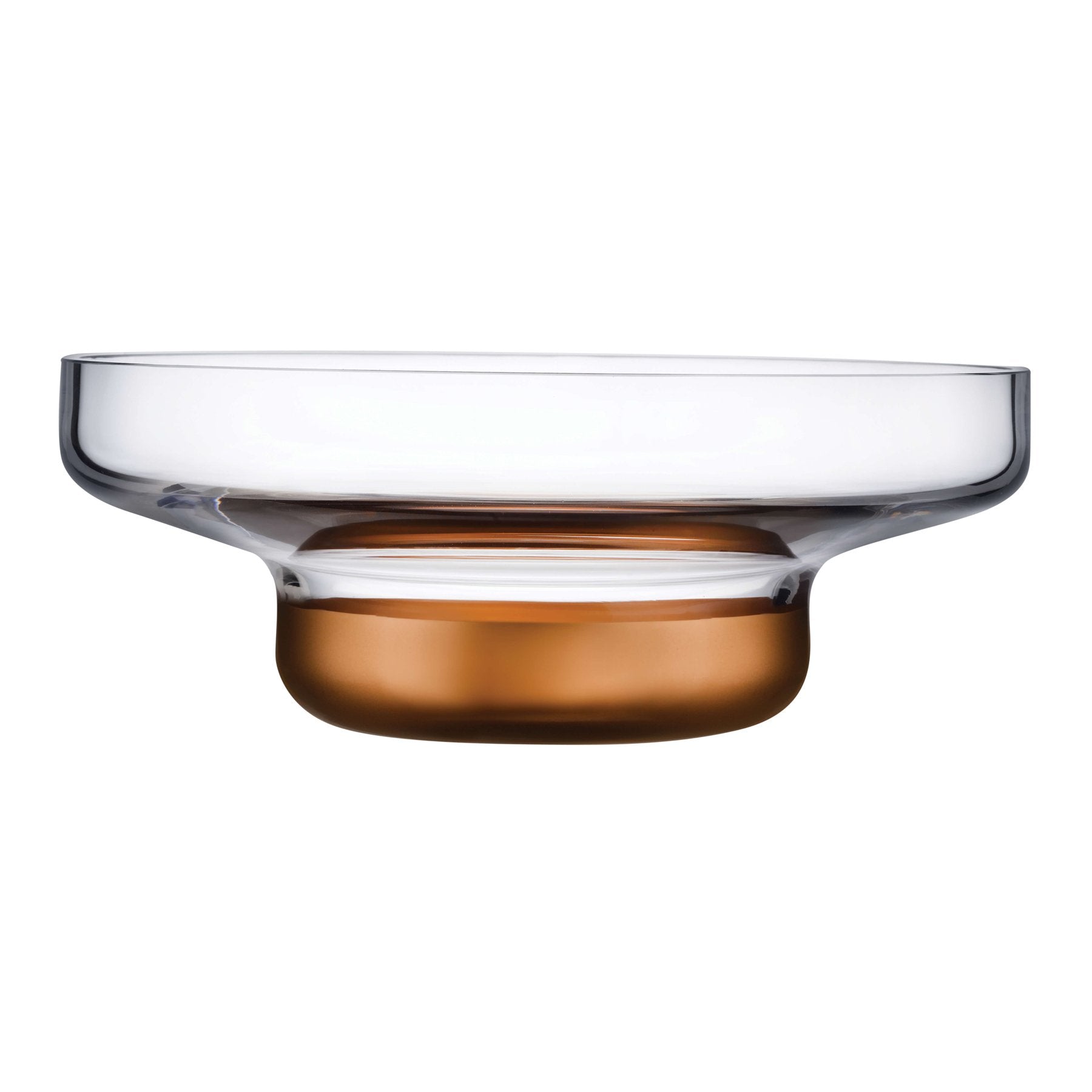 contour bowl wide copper by nude at adorn.house 
