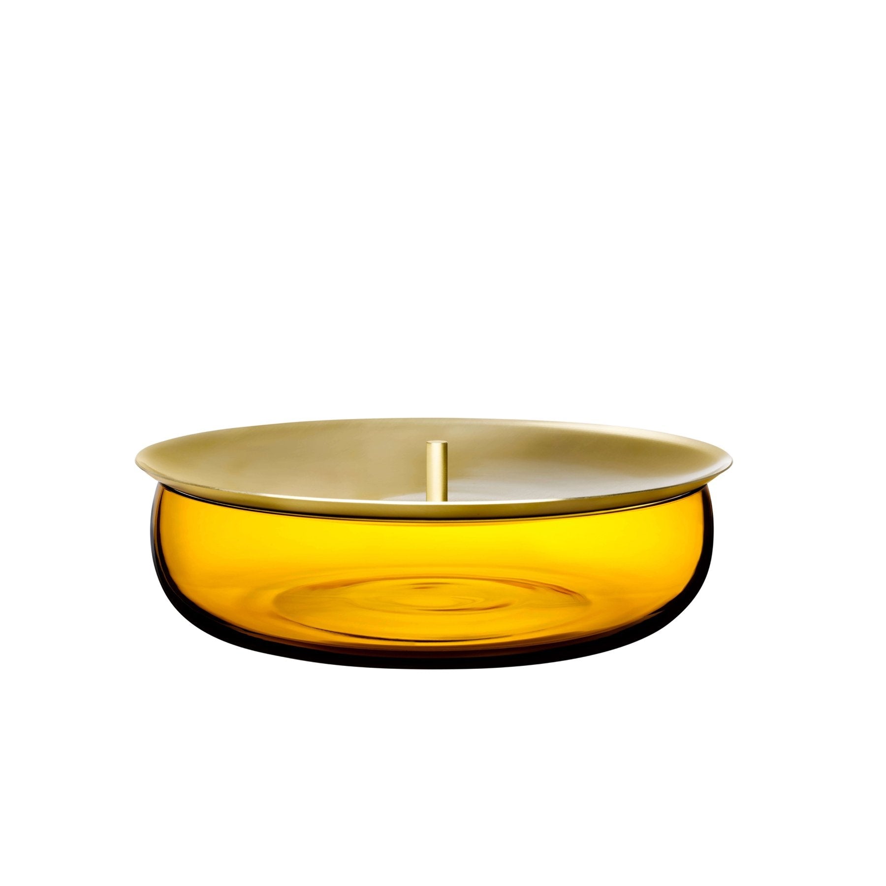beret storage box medium with brass lid by nude at adorn.house