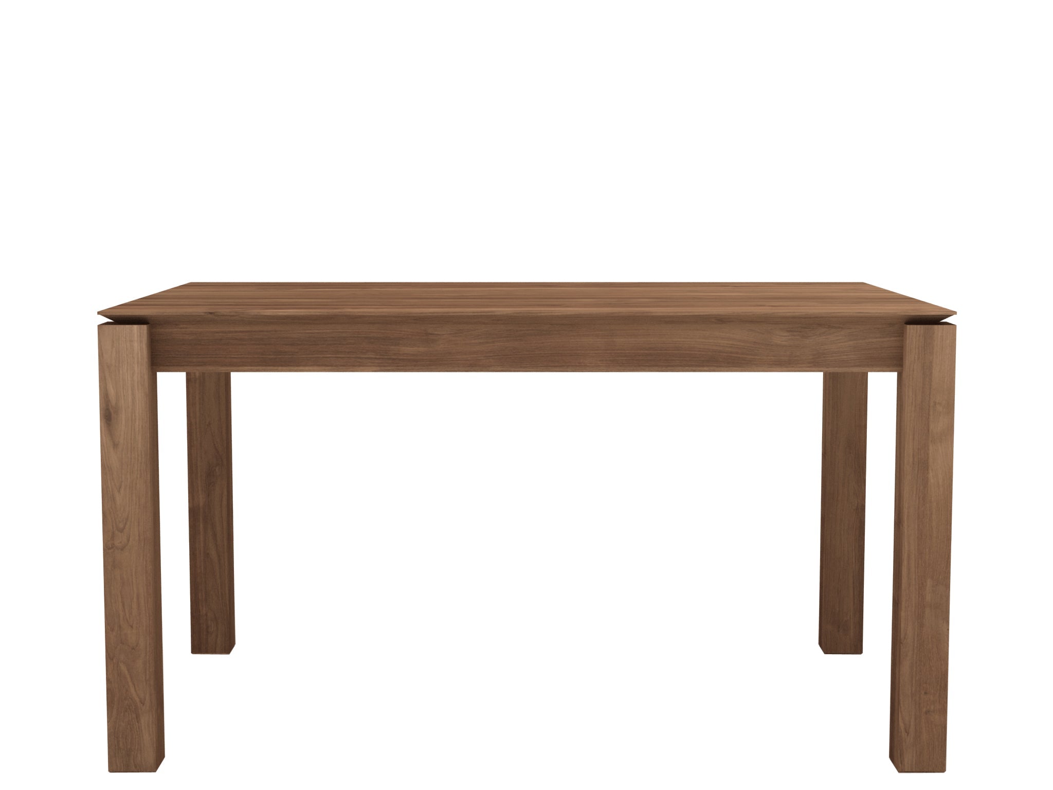  teak slice extendable dining table by ethnicraft at adorn.house