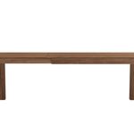 teak slice extendable dining table by ethnicraft at adorn.house 