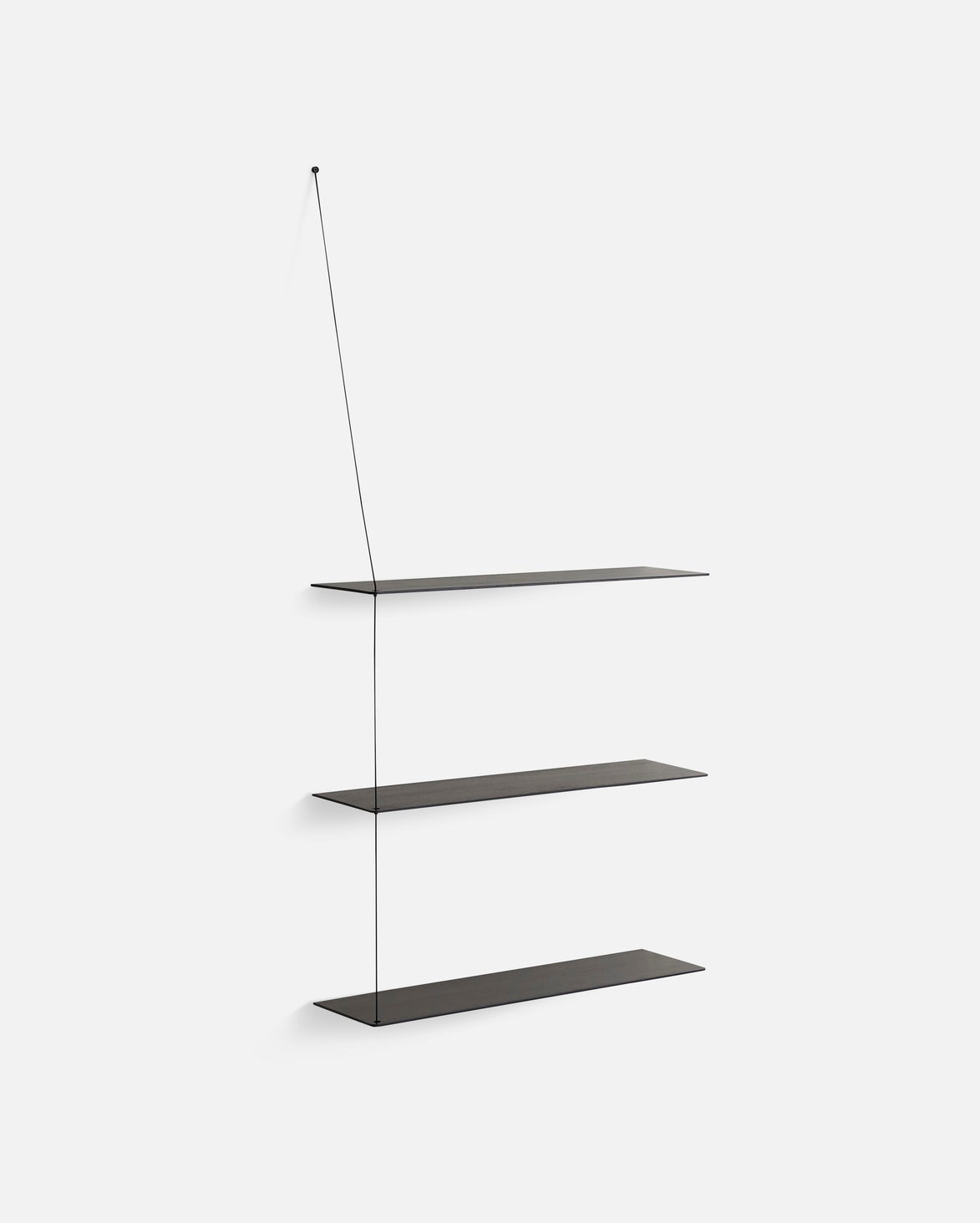 stedge shelf 80 cm black by woud at adorn.house