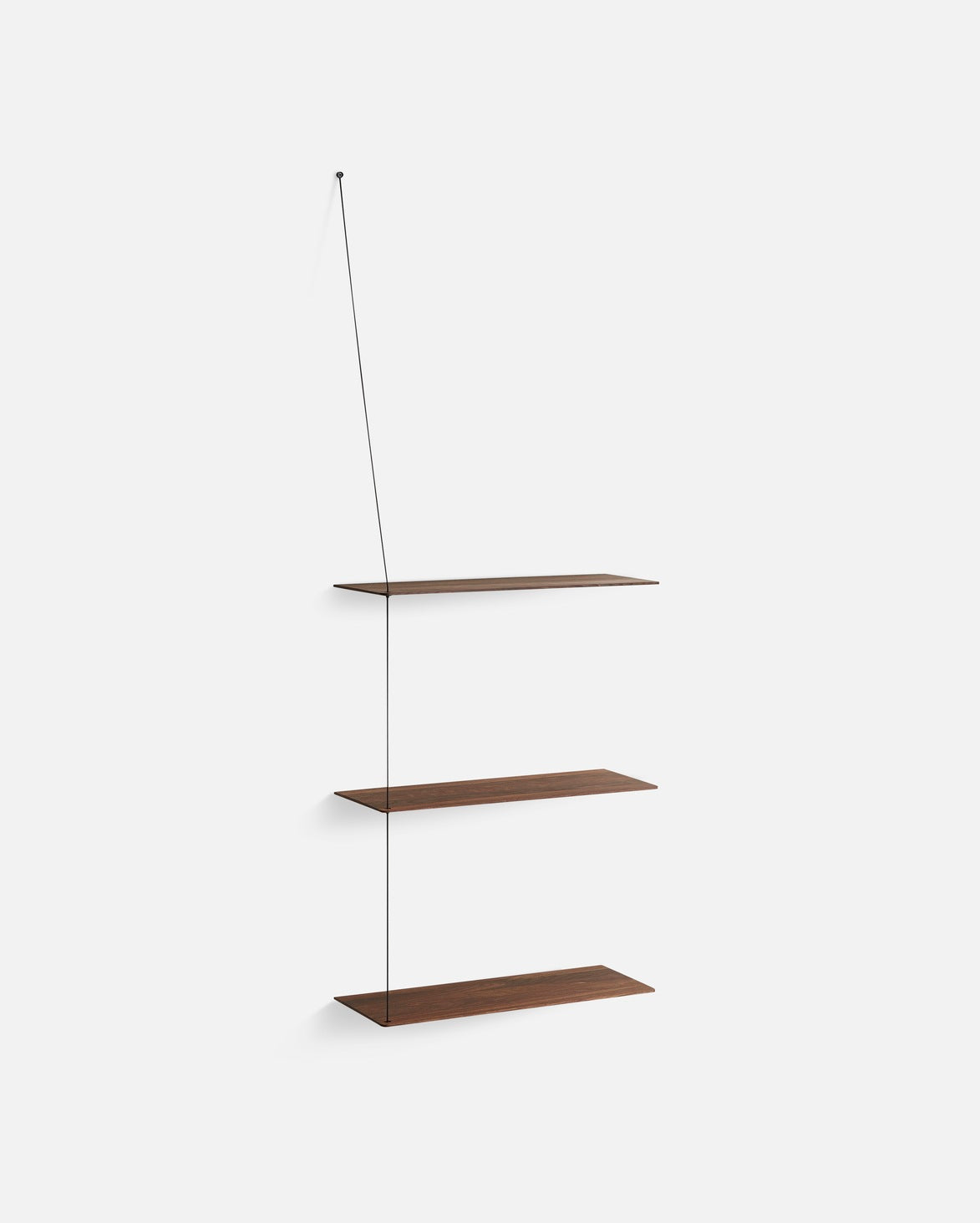 stedge shelf 60 cm smoked oak by woud at adorn.house