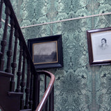 studio damask wallpaper by timorous beasties on adorn.house