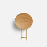 around wall hanger large oak & satin brass by woud at adorn.house