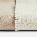 double throw beige & off white by woud at adorn.house