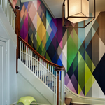 circus, cole and son, wallpaper, - adorn.house