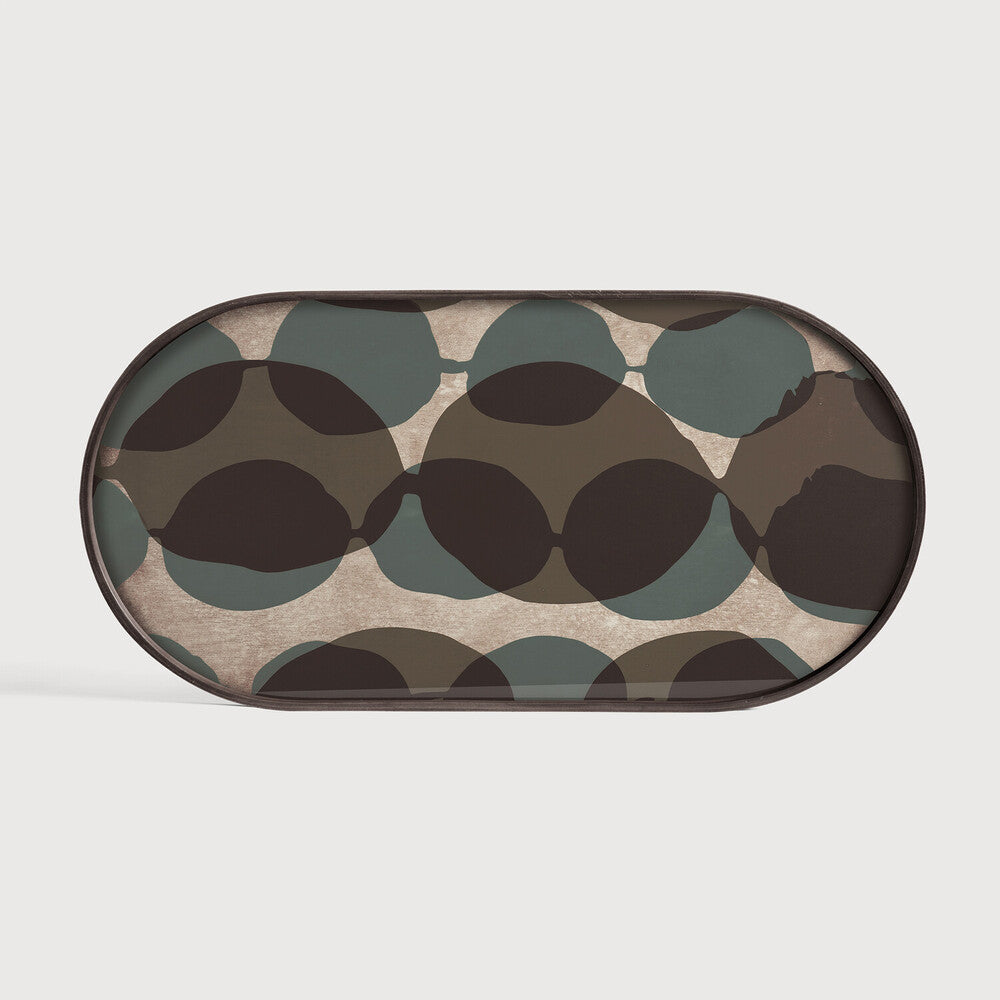 connected dots glass tray by ethnicraft at adorn.house