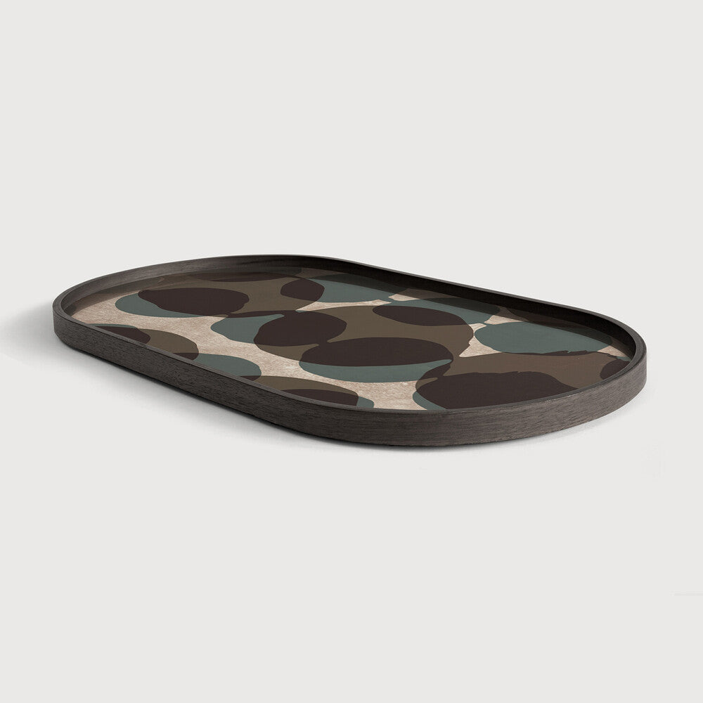 connected dots glass tray by ethnicraft at adorn.house