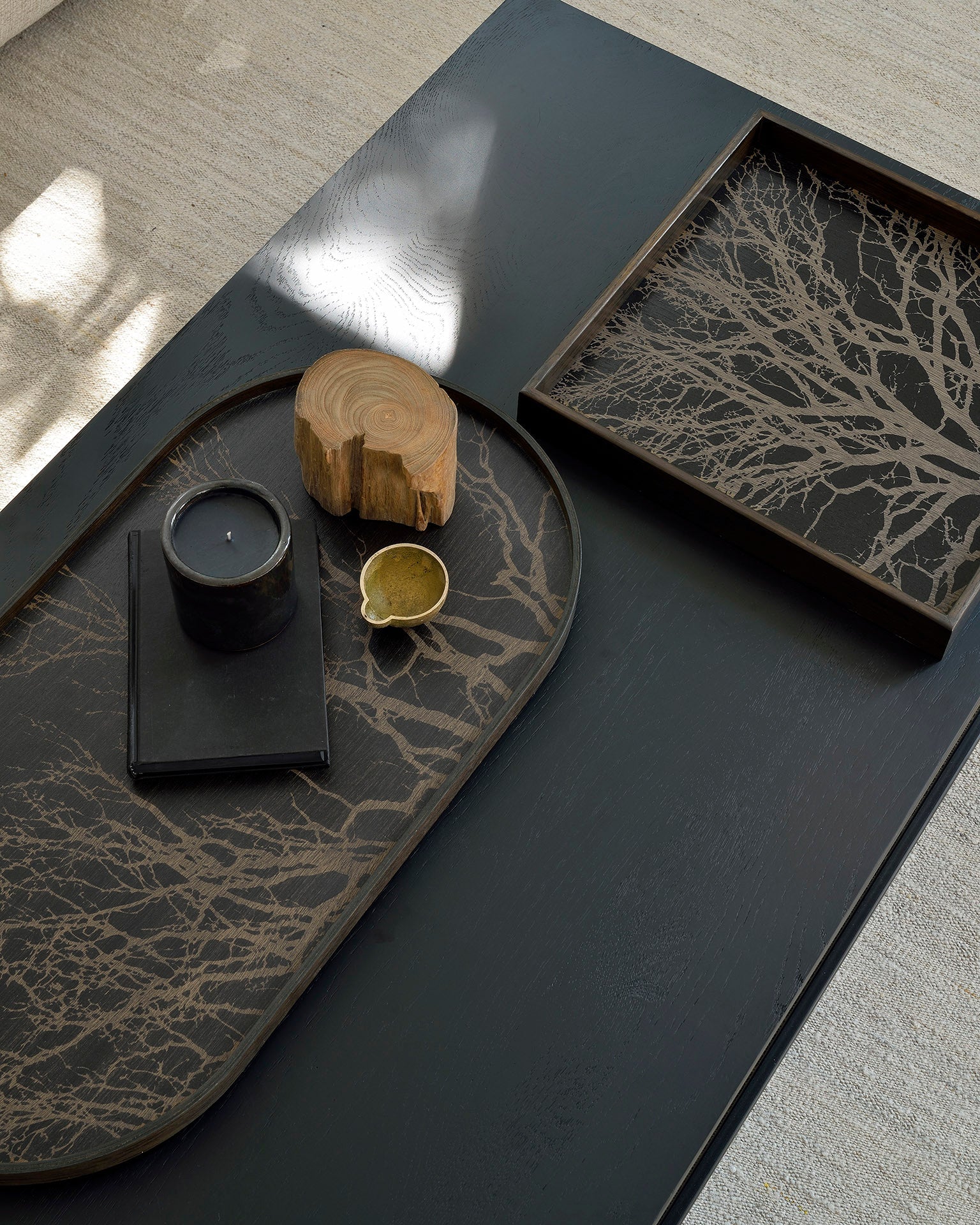 tree wooden tray by ethnicraft at adorn.house