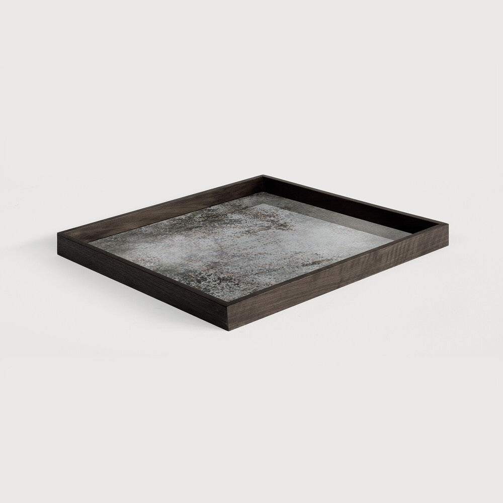 aged mirror tray by Ethnicraft at adorn.house