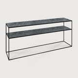 Aged sofa console by Ethnicraft on adorn.house