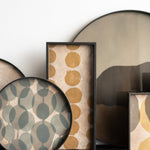 overlapping dots glass tray by ethnicraft at adorn.house