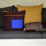 dark tulum indoor/outdoor pillow by ethnicraft at adorn.house