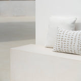 boucle indoor/outdoor pillow by ethnicraft at adorn.house