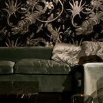 superwide iguana wallpaper by timorous beasties on adorn.house