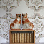 white moth circle wallpaper by timorous beasties on adorn.house