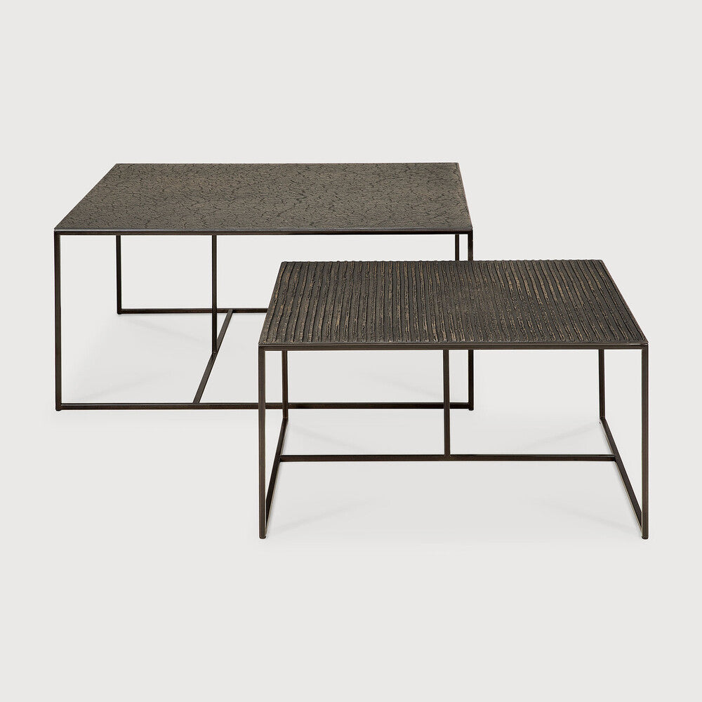 pentagon nesting coffee table set by ethnicraft at adorn.house