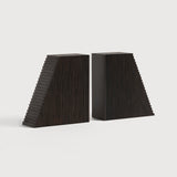 grooves book ends by ethnicraft at adorn.house 
