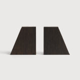 grooves book ends by ethnicraft at adorn.house