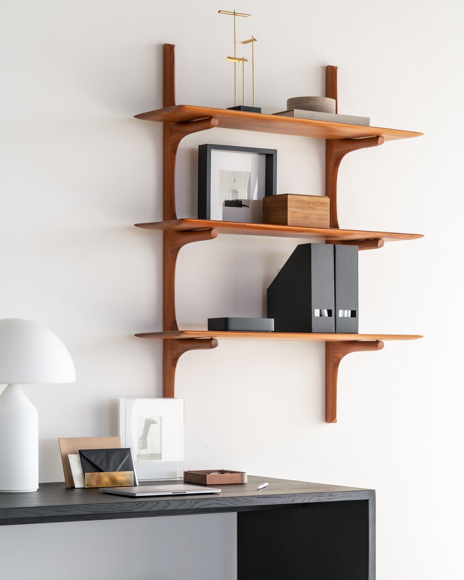pi wall shelf by ethnicraft at adorn.house