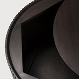 roller max mahogany coffee table by ethnicraft at adorn.house