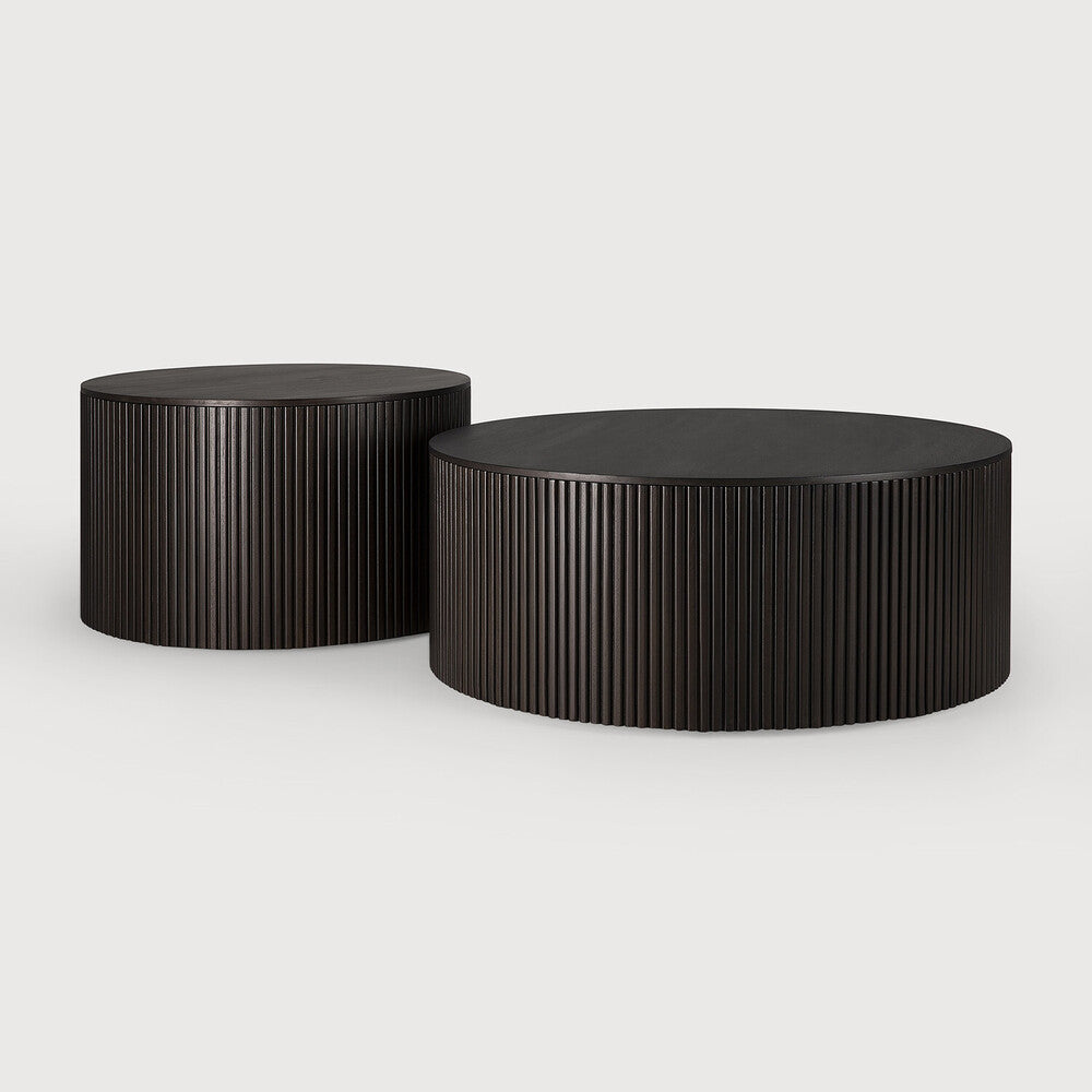 roller max mahogany coffee table by ethnicraft at adorn.house