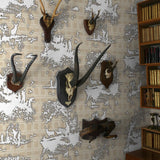 classic hunt wallpaper by timorous beasties on adorn.house