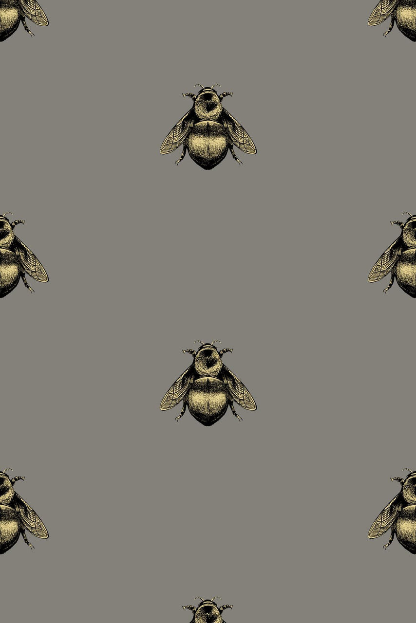napoleon bee wallpaper, timorous beasties, wallpaper, - adorn.house